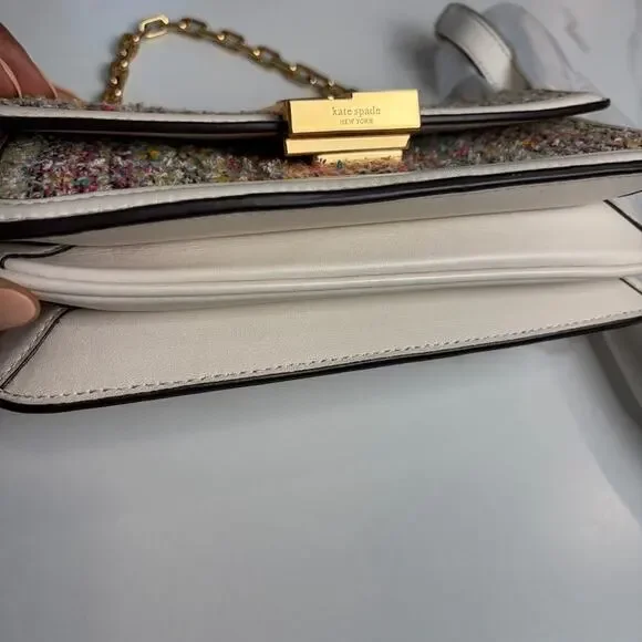 Kate Spade Dakota Tweed Small Crossbody purse - Picture 16 of 16